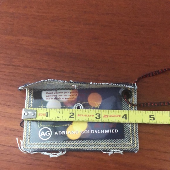 Adriano Goldschmied Denim card Holder - Picture 4 of 5